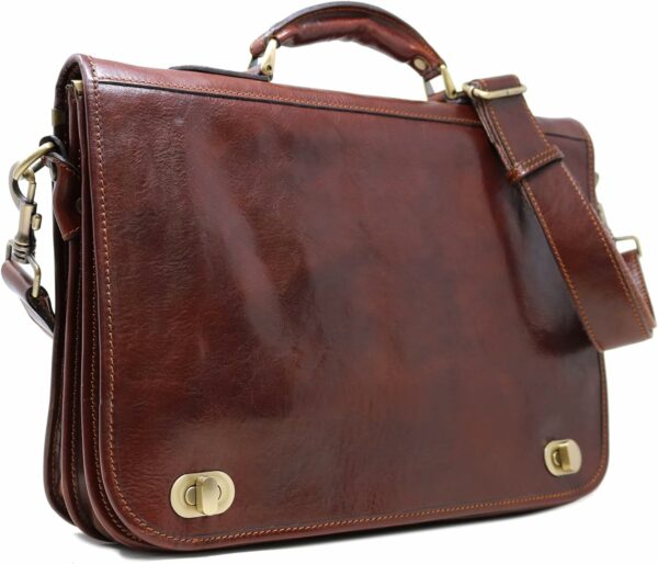 Leather Briefcase for Men Laptop Messenger Bag 1.jpg