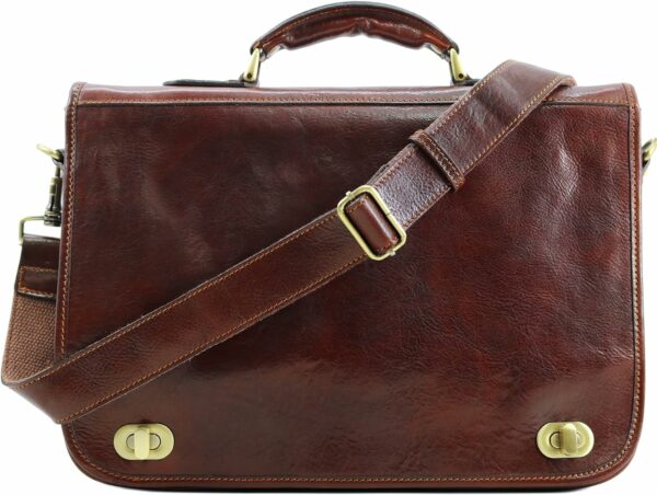 Leather Briefcase for Men Laptop Messenger Bag 2.jpg