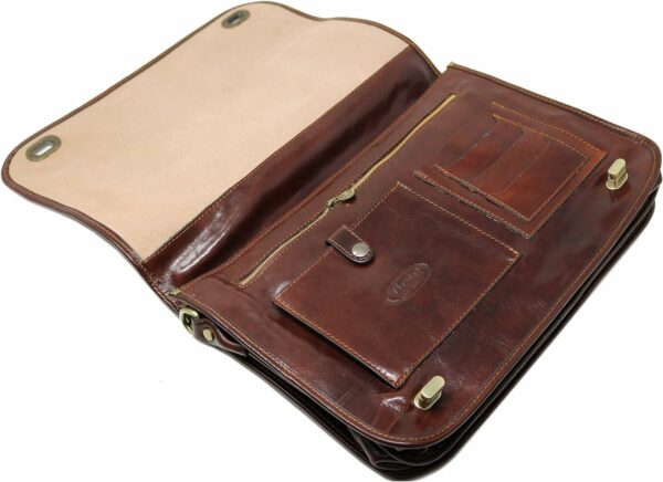 Leather Briefcase for Men Laptop Messenger Bag 3.jpg