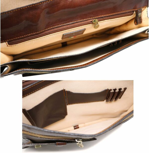 Leather Briefcase for Men Laptop Messenger Bag 4.jpg