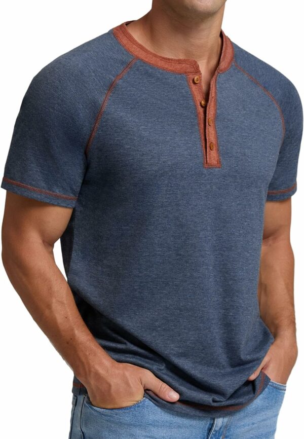 Mens Short Sleeve T Shirt Cotton Casual Shirt 2.jpg